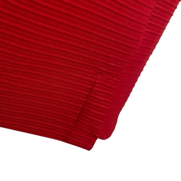 NIKE Dry-Fit Tiger Woods Standard Fit Red Textured Short Sleeve Shirt Small - Picture 4 of 10